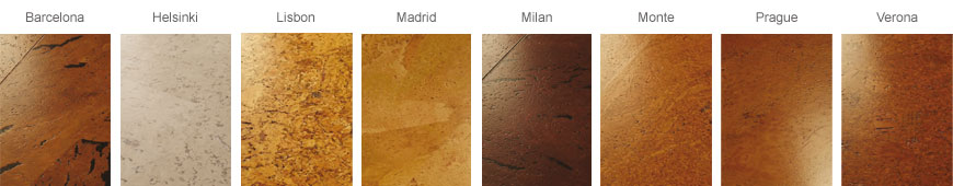 Cork Floor Colours