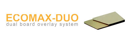 ecomax duo board overlay system