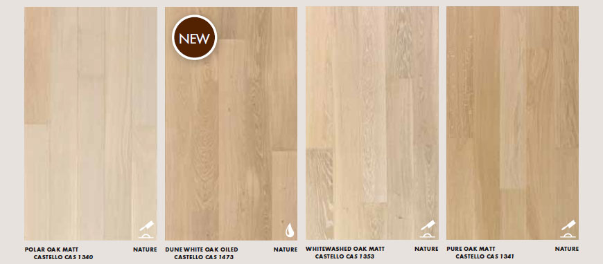 Quick Step Castello Elegant Plank Floors With Subtle V Groove: Colour Range 2